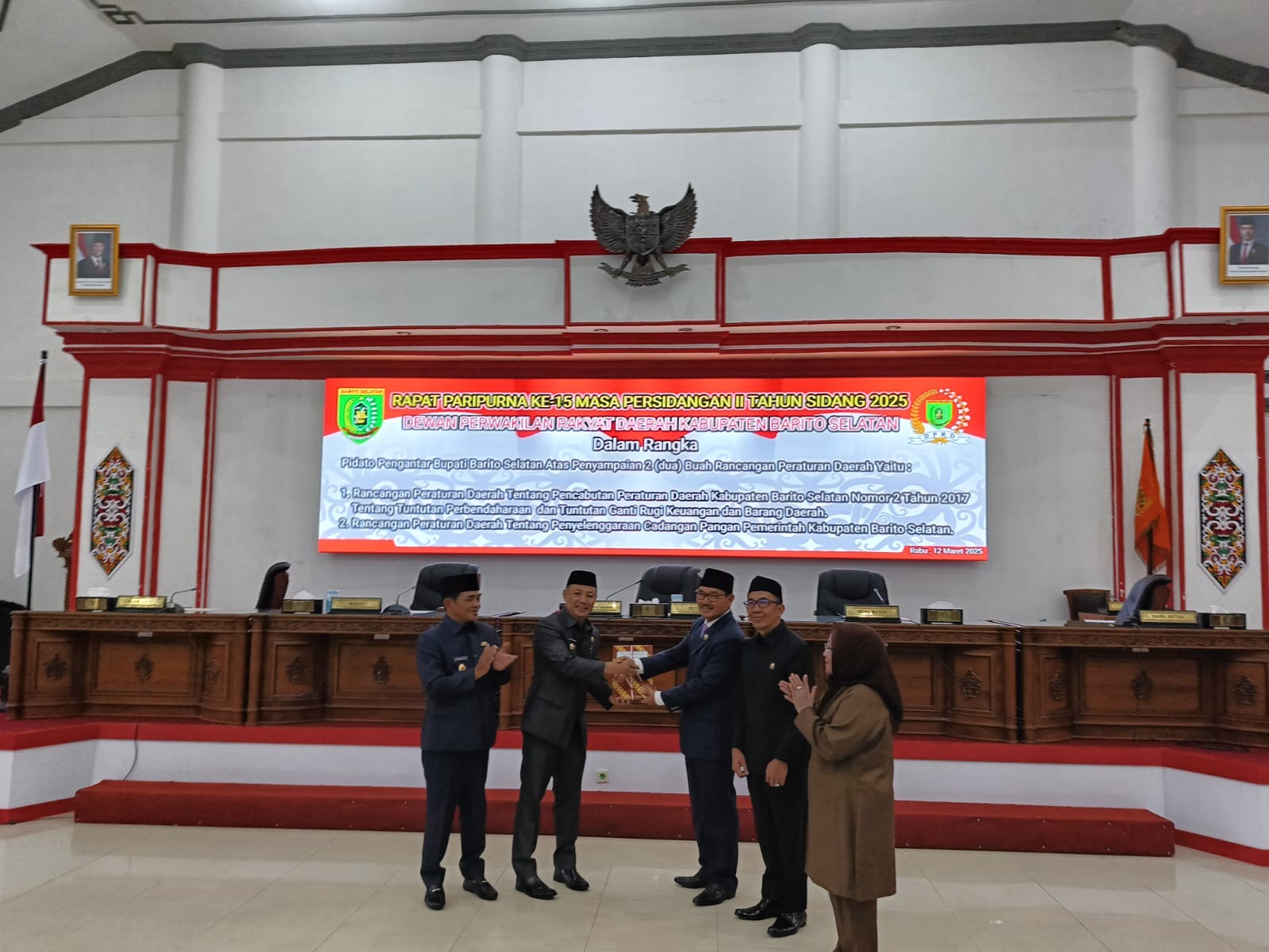 Pemkab dan DPRD Barito Selatan segera bahas dua raperda