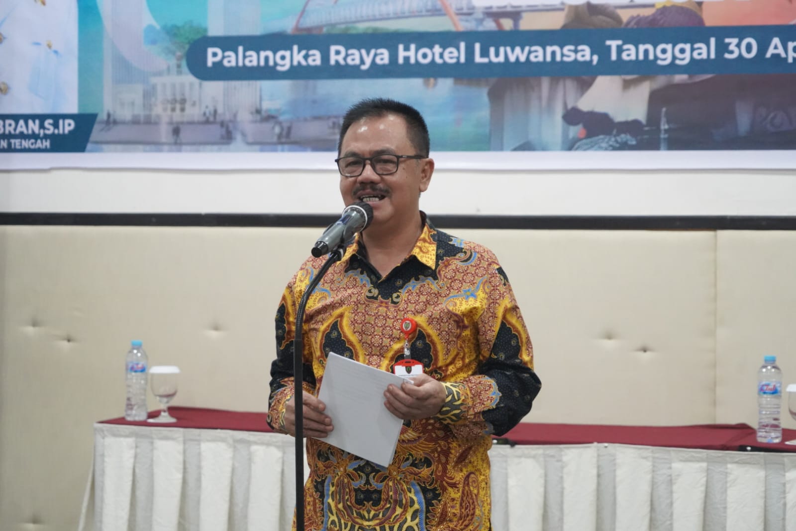 Plh. Pemkesra Herson B. Aden Buka Seleksi PPAN Tingkat Prov. Kalteng