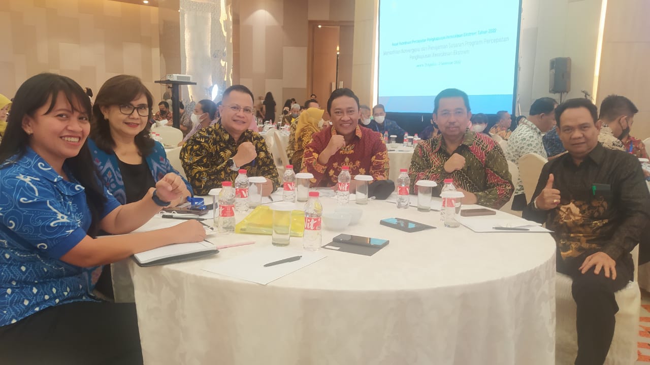 Wagub Kalteng Edy Pratowo Hadiri Rakor PPKE Tahun 2022