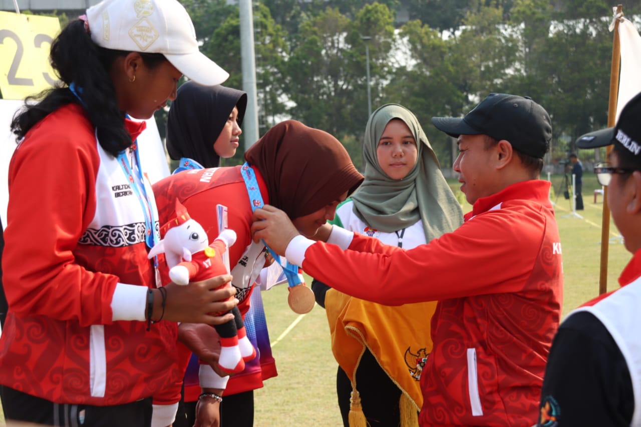 Atlet Kalteng Tetap Semangat Berlaga Pada POPNAS XVI Tahun 2023