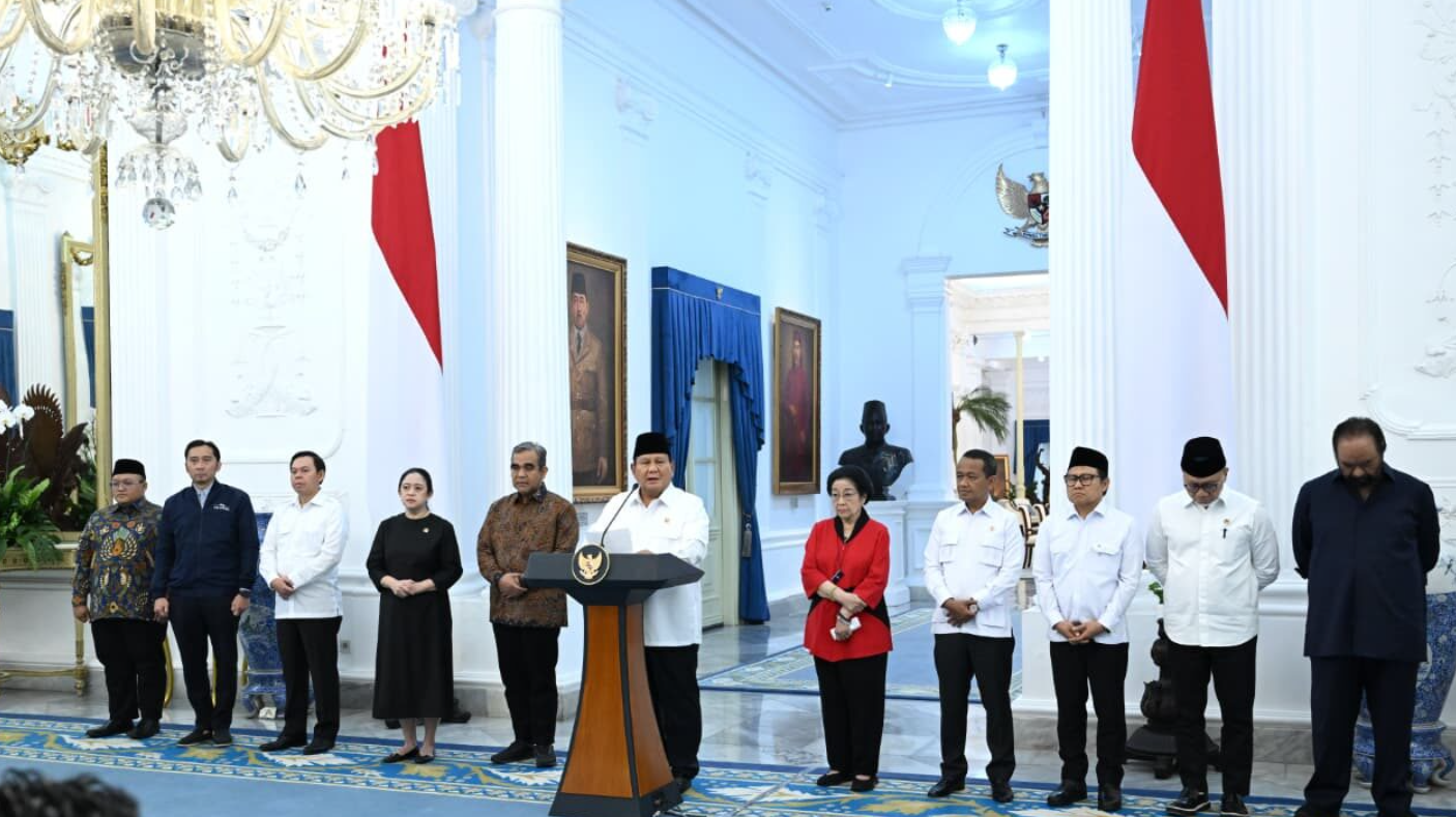 Presiden Prabowo Subianto Tegaskan Setiap Tuntutan yang Disampaikan dengan Baik Akan Didengar, Dicatat, dan Ditindaklanjuti Oleh Pemerintah