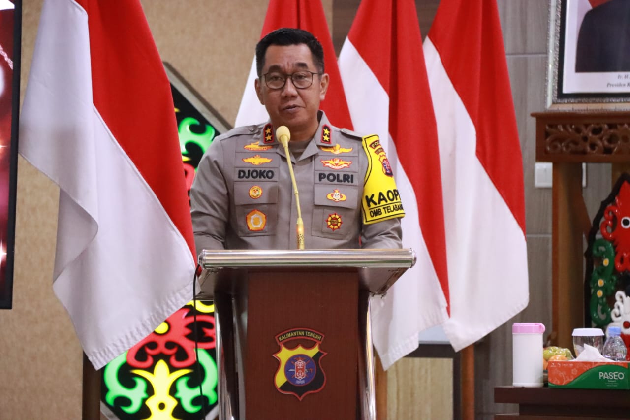 Jajaran Pemprov Kalteng Hadiri Rakor Kesiapan Pengamanan Natal 2023 dan Tahun baru 2024 Bersama Unsur Forkopimda