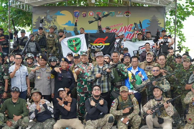 Sahli Yuas Elko Hadiri Acara Pembukaan Airsoft Gun Event Joint Operation Kumbang Bernaung Vol.III Tahun 2024