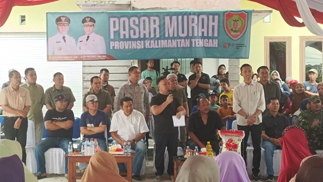 Pemprov Kalteng Gelar Pasar Murah di Beberapa Titik Kabupaten dan Kota di Kalteng