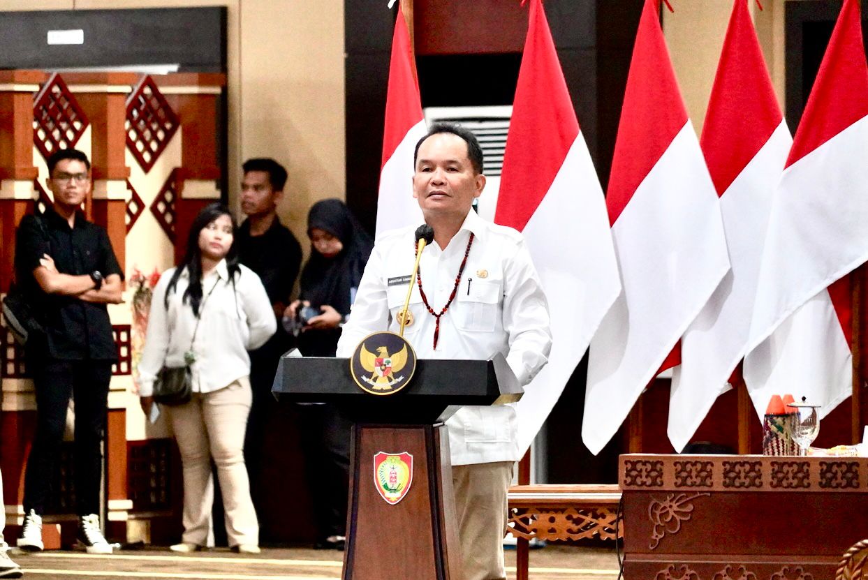 Gubernur Kalteng Agustiar Sabran Hadiri Rilis Penyelenggaraan Pemprov Kalteng Tahun 2025