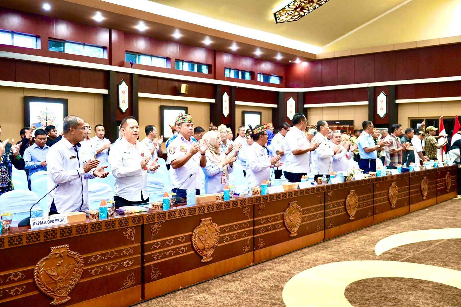 Gubernur Kalteng Agustiar Sabran Hadiri Rilis Penyelenggaraan Pemprov Kalteng Tahun 2025