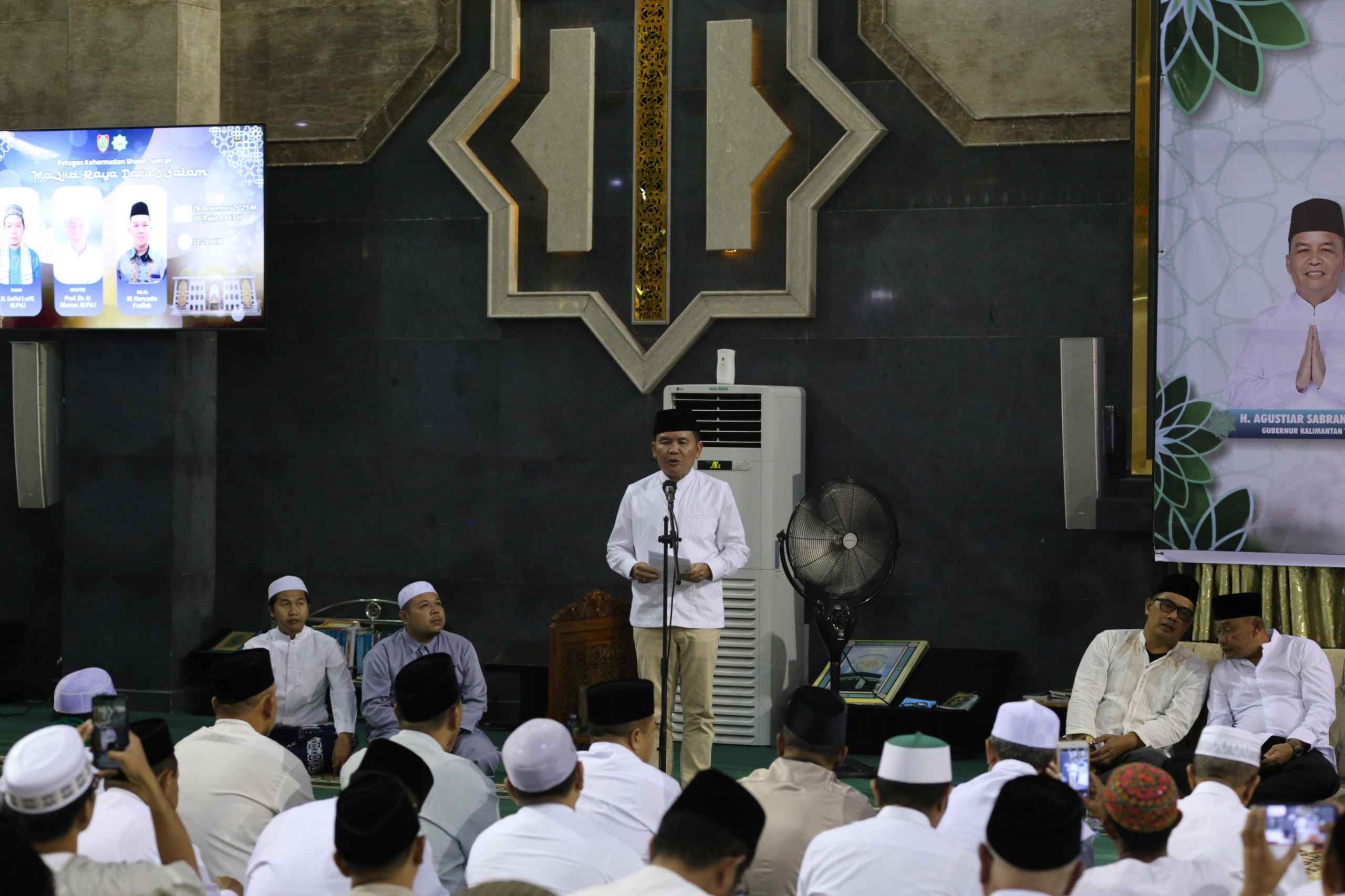 Gubernur Kalteng Agustiar Sabran Hadiri Peringatan Isra Miraj Nabi Muhammad SAW dan Muhasabah Tahun Baru Sekaligus Haul Guru Sekumpul