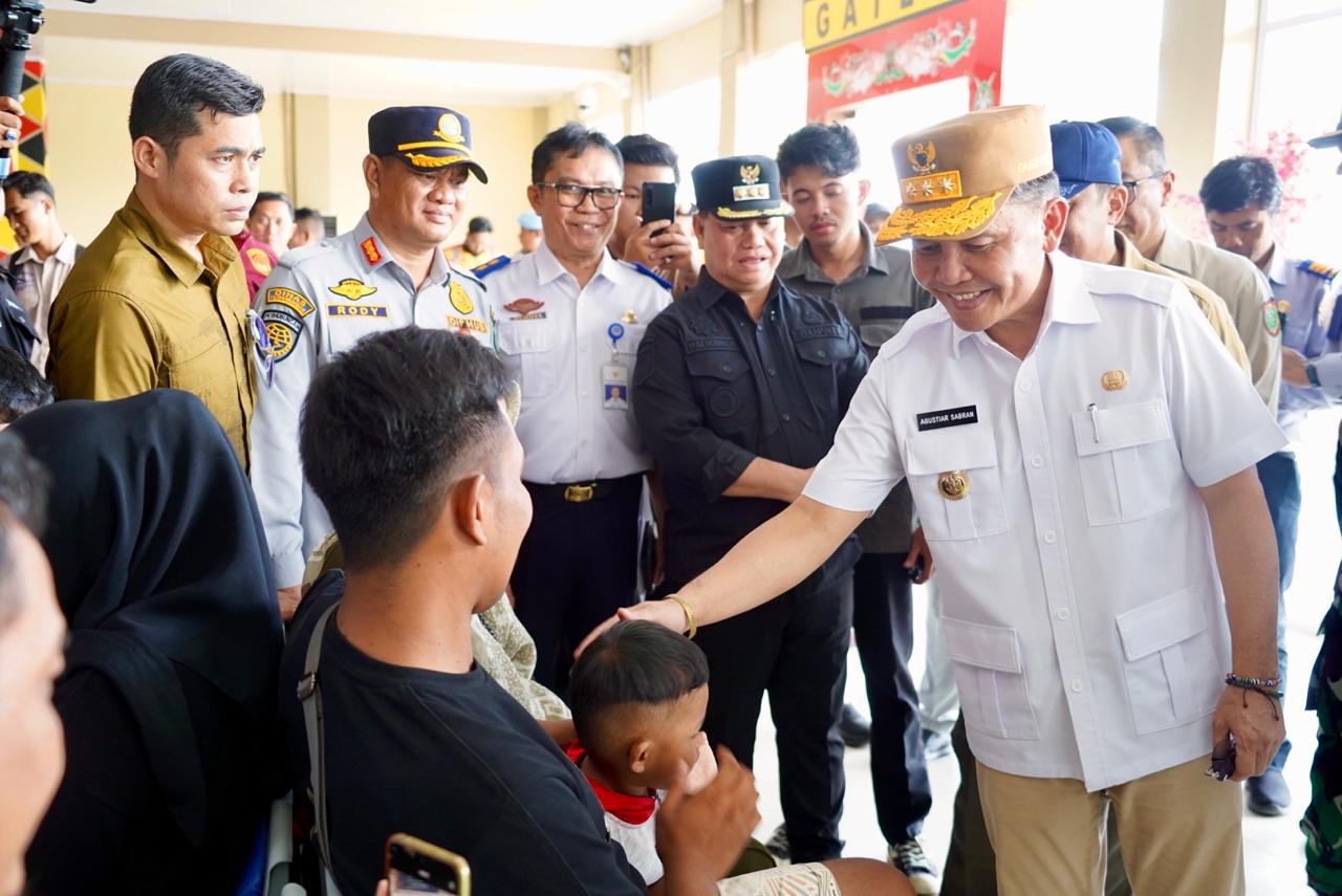 Gubernur Kalteng Agustiar Sabran Lakukan Kunker Ke Sampit