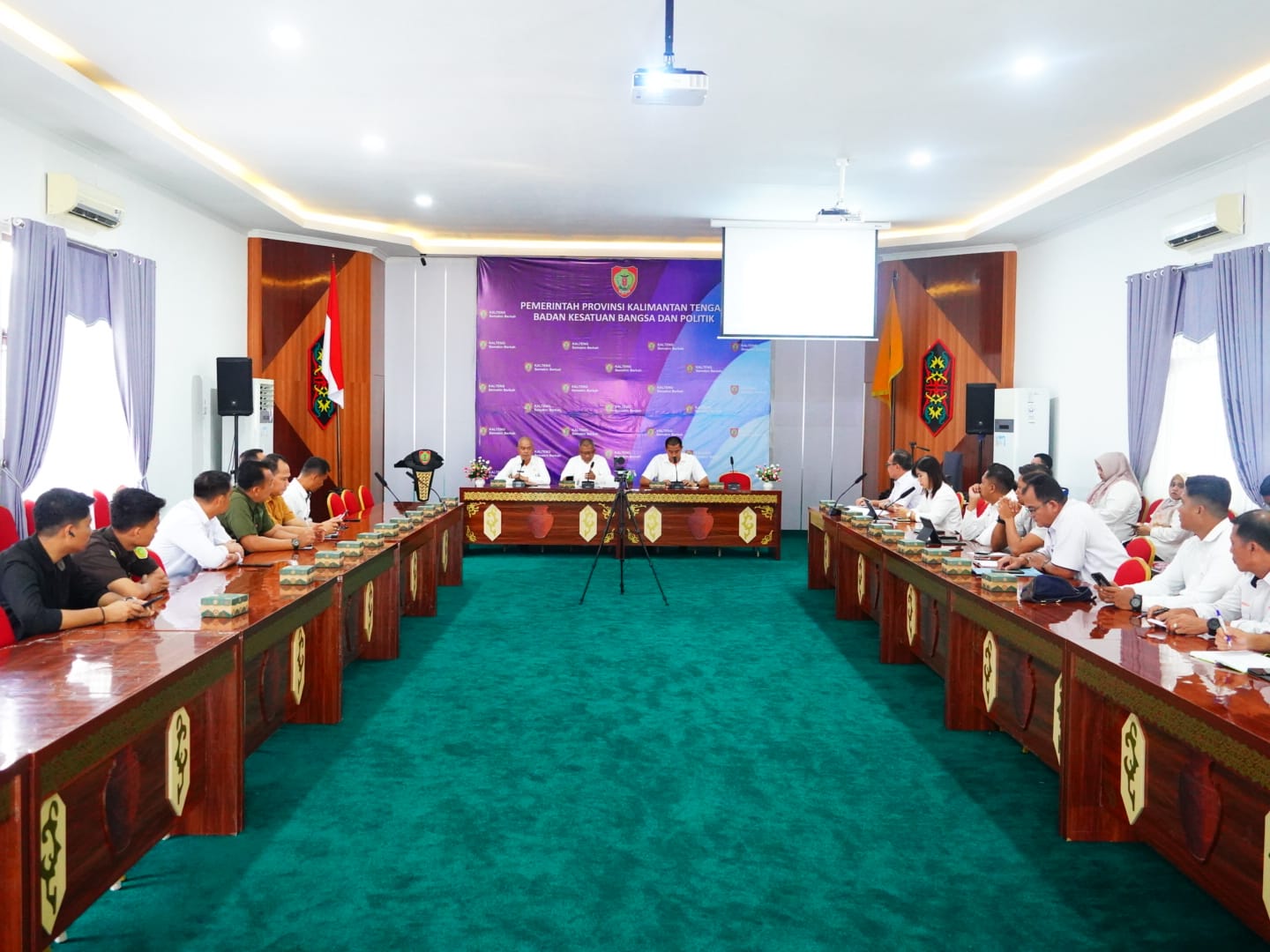 Badan Kesbangpol Prov. Kalteng Gelar Rakor Tim Kewaspadaan Dini Daerah Provinsi Kalteng