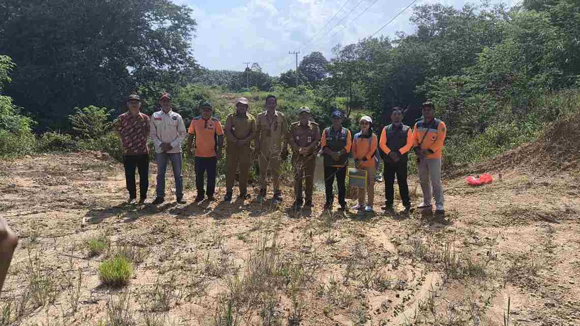 BPBD Kalteng Tinjau Rencana Pembangunan Jembatan