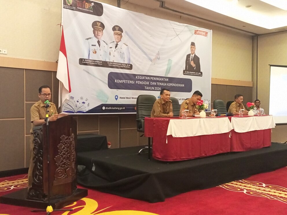 Disdik Gelar Kegiatan Peningkatan Kompetensi Pendidik dan Tenaga Kependidikan Tahun 2024