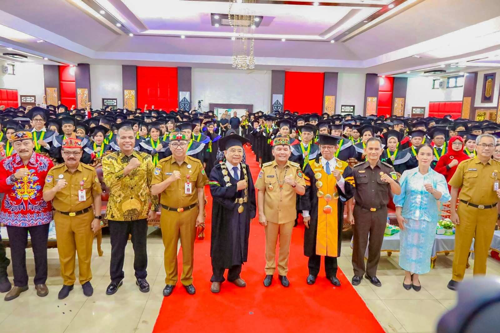 Gubernur Kalteng Agustiar Sabran Hadiri Sidang Terbuka Senat Universitas Palangka Raya