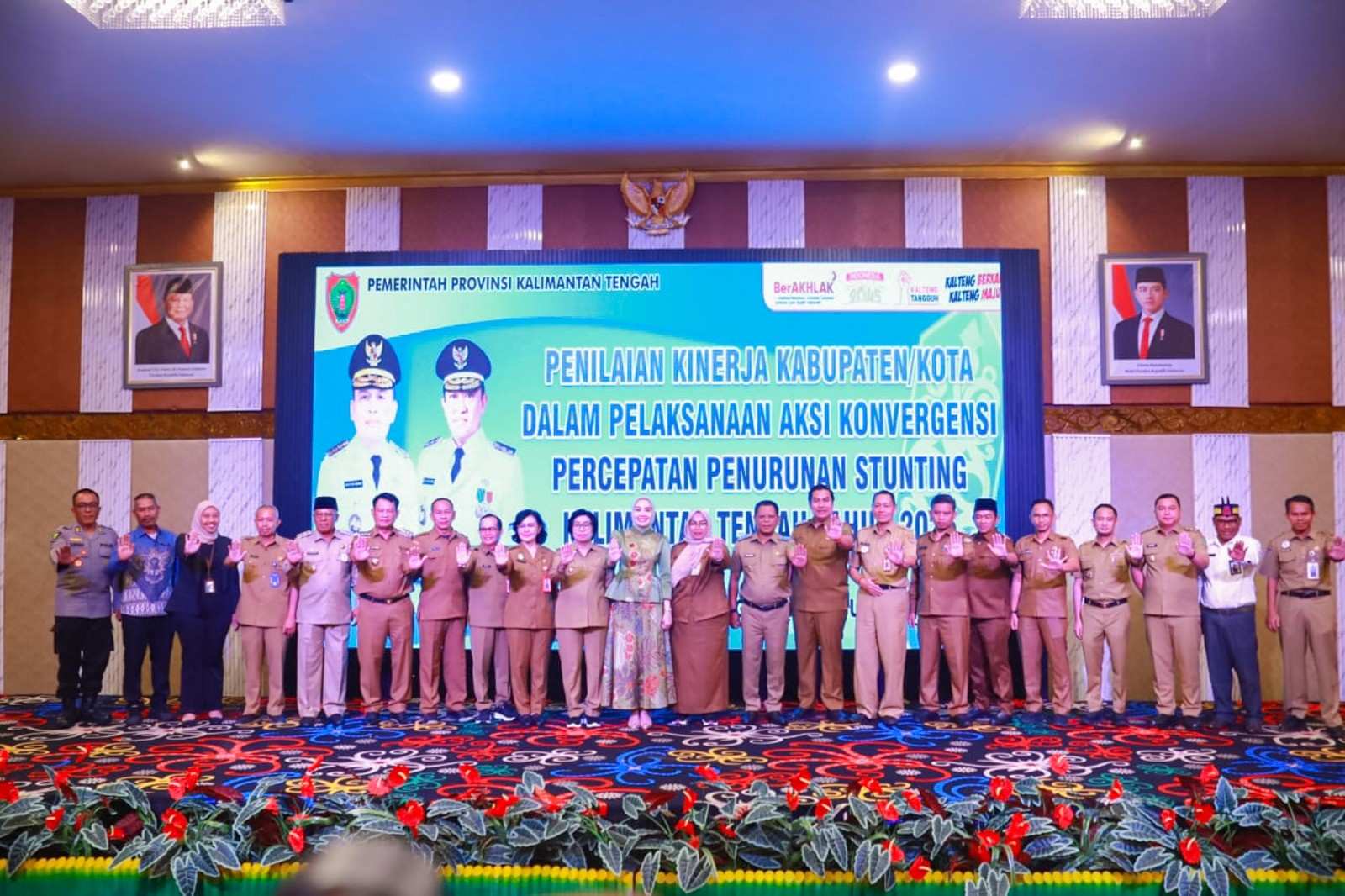 Pemprov Kalteng Buka Penilaian Kinerja Kabupaten/Kota Dalam Pelaksanaan Aksi Konvergensi Percepatan Penurunan Stunting