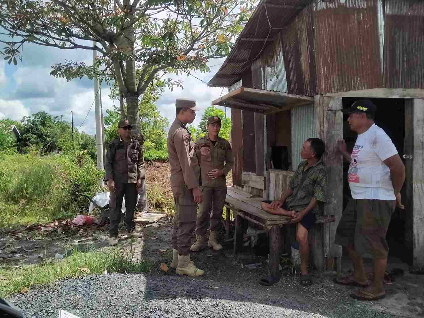 Satpol PP Prov. Kalteng Patroli TRC Penanggulangan Bencana dan Pemantauan Daerah Rawan Karhutla