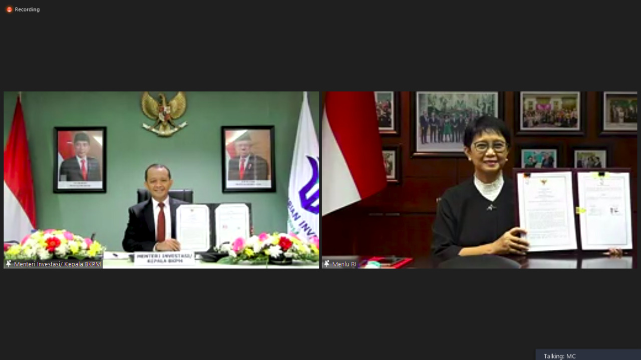 Kemlu-Kementerian Investasi sepakat tingkatkan investasi