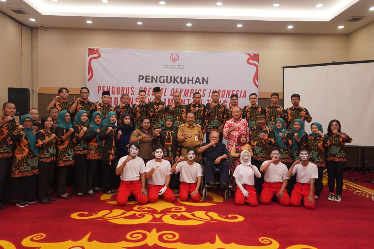 Sekda Nuryakin Hadiri Pengukuhan Pengurus Special Olympics Indonesia (SOIna) Prov Kalteng Masa Bakti 2023-2027