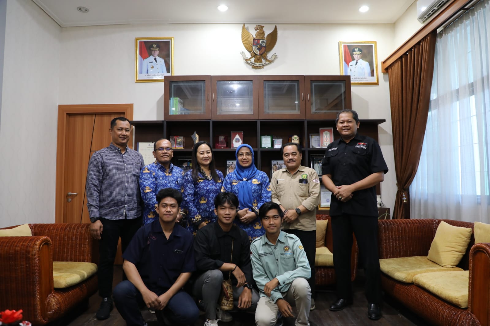 Kadis TPHP Sunarti Terima Kunjungan Perwakilan dari DPD HPDKI Kalteng