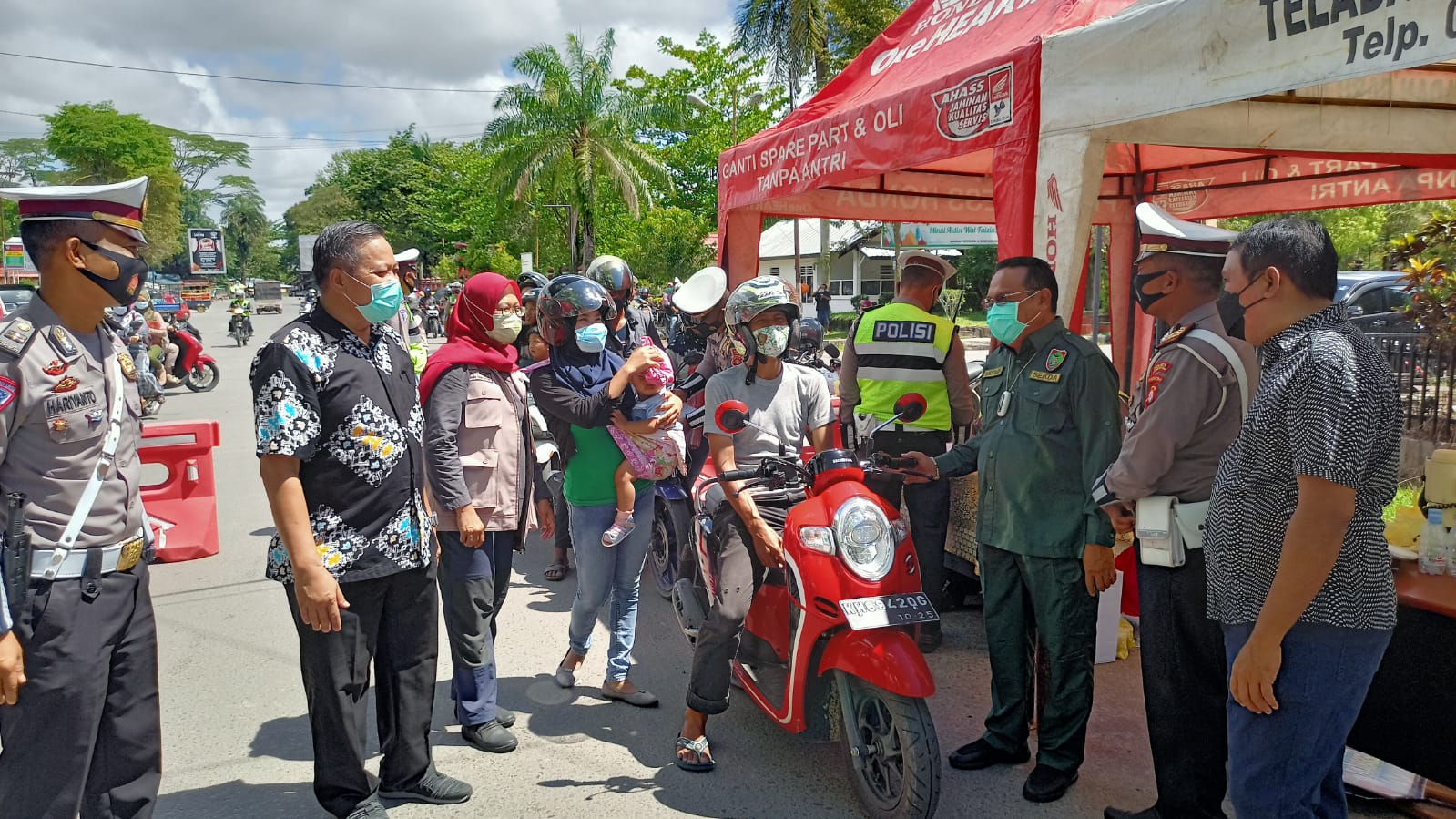 Pj Sekda Kalteng : Dalam 2 Hari, 9.106 Orang Divaksin di Kotawaringin Timur
