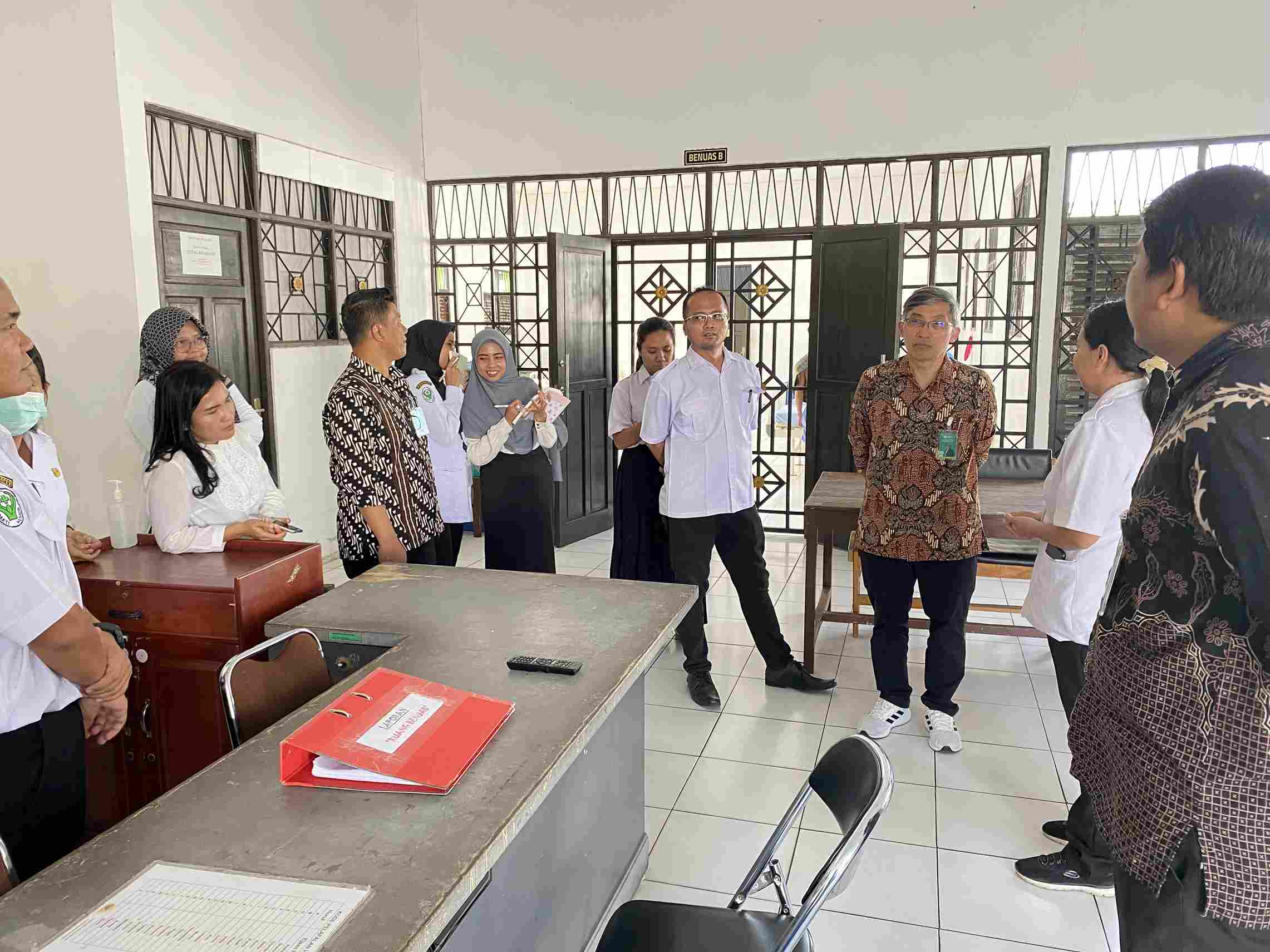 RSJ Kalawa Atei Terima Visitasi Pengampuan Layanan Kesehatan Jiwa dari RSJ Prof. Dr. Soerojo Magelang