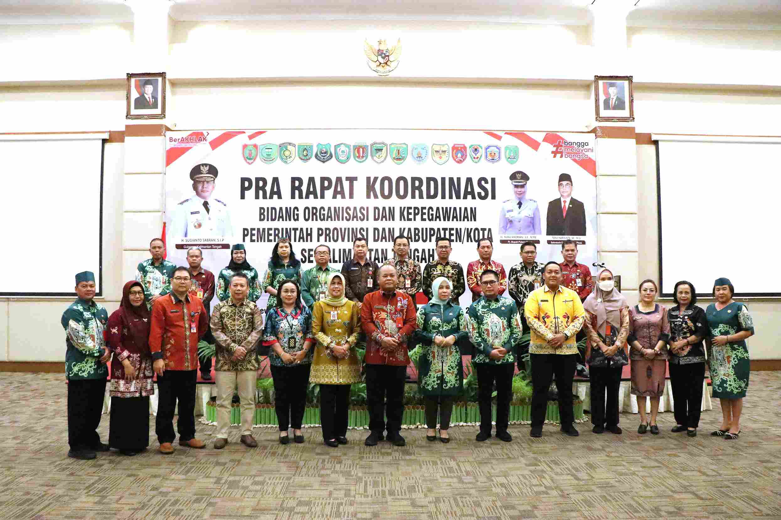 Kepala BKD Lisda Arriyana Hadir Dalam Pra Rakor Bidang Organisasi dan Kepegawaian Provinsi serta Kabupaten/Kota se-Kalteng