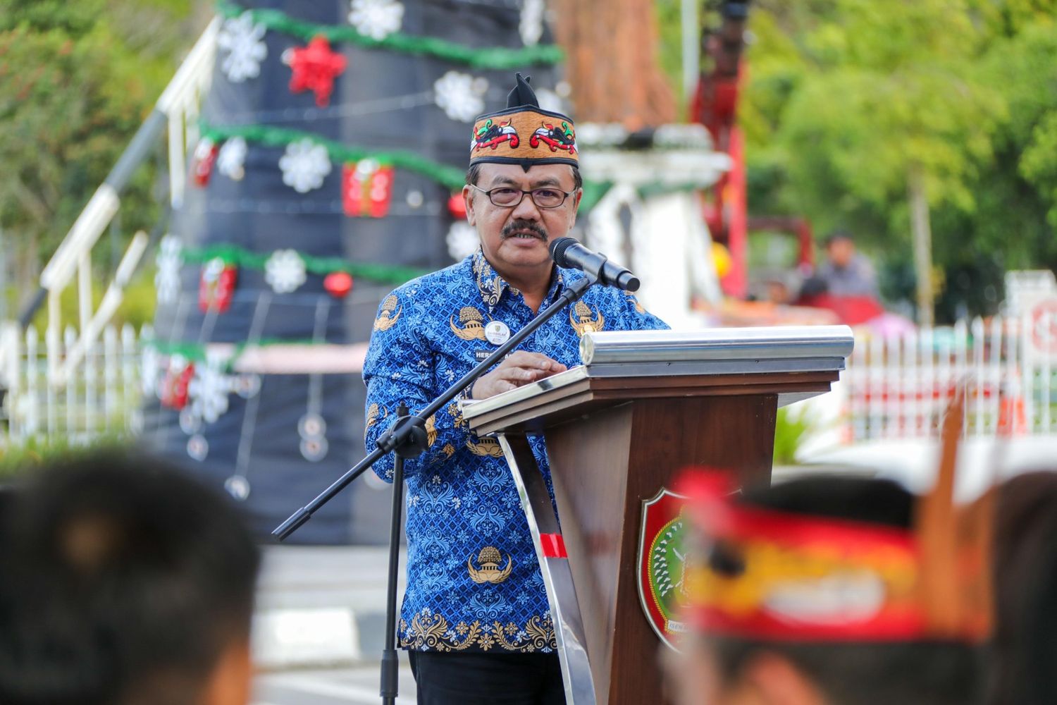 Penyalaan Perdana Lampu Natal Tahun 2025