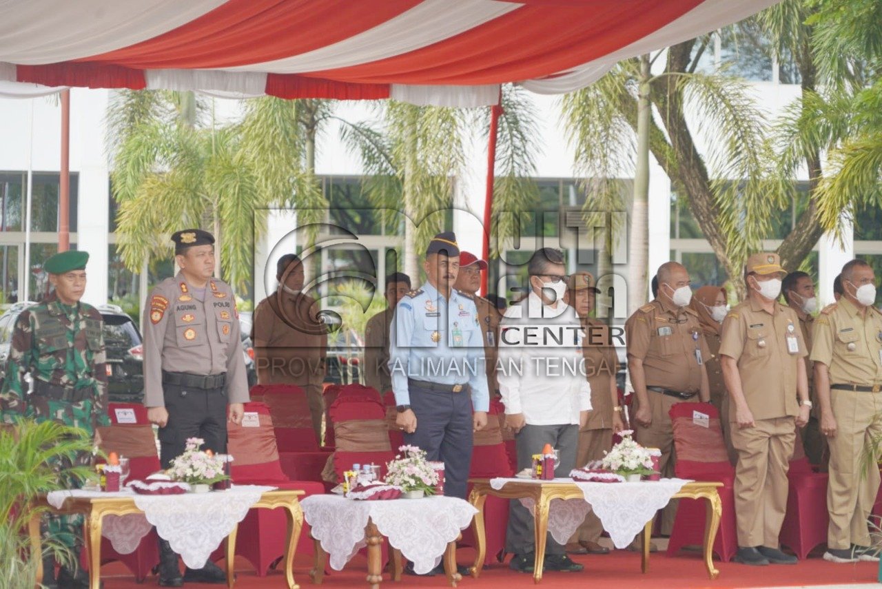 Wagub Kalteng Pimpin Upacara Bendera Peringatan Hari Bela Negara ke-74 Tahun 2022