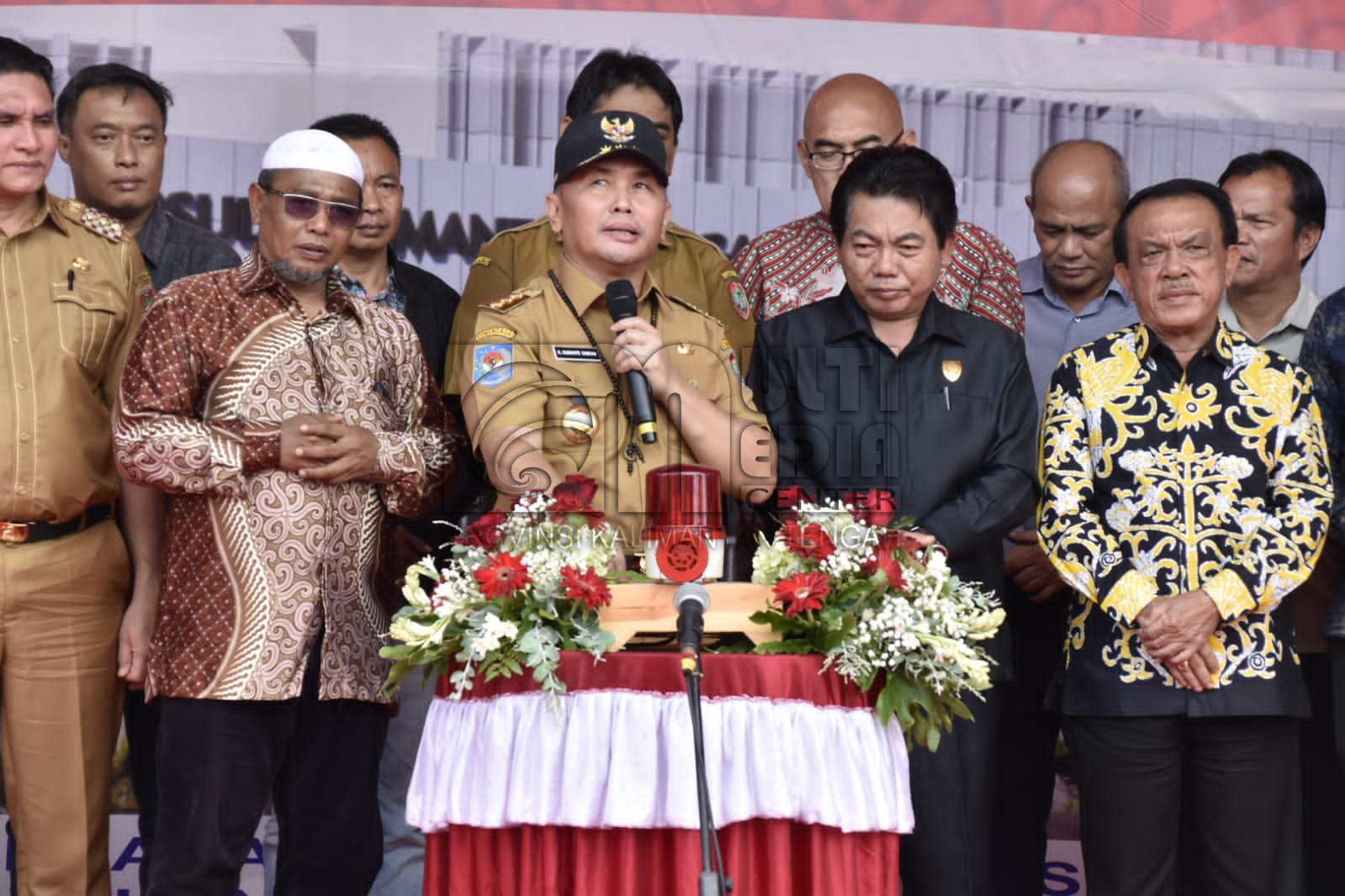 Gubernur Sugianto Sabran Lakukan Pemancangan Tiang Perdana Pembangunan RSUD Wilayah Barat