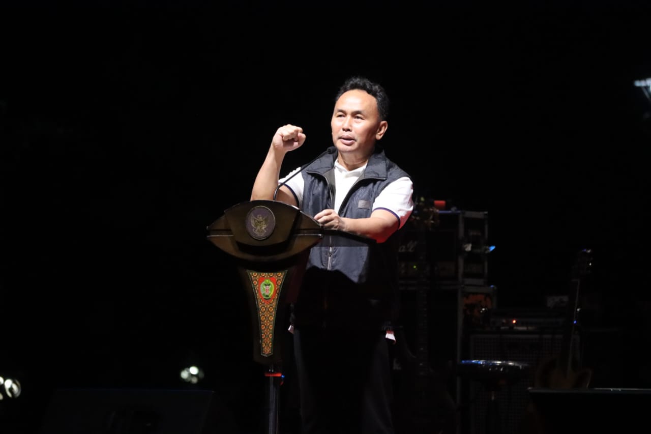 Pemprov Kalteng Gelar Malam Lepas Sambut Tahun 2023-2024 di Halaman Istana Isen Mulang dan Lapangan Sanaman Mantikei