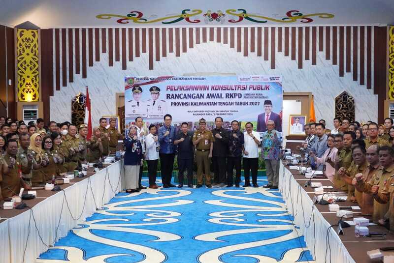 Konsultasi Publik Ranwal RKPD Provinsi Kalteng Tahun 2027