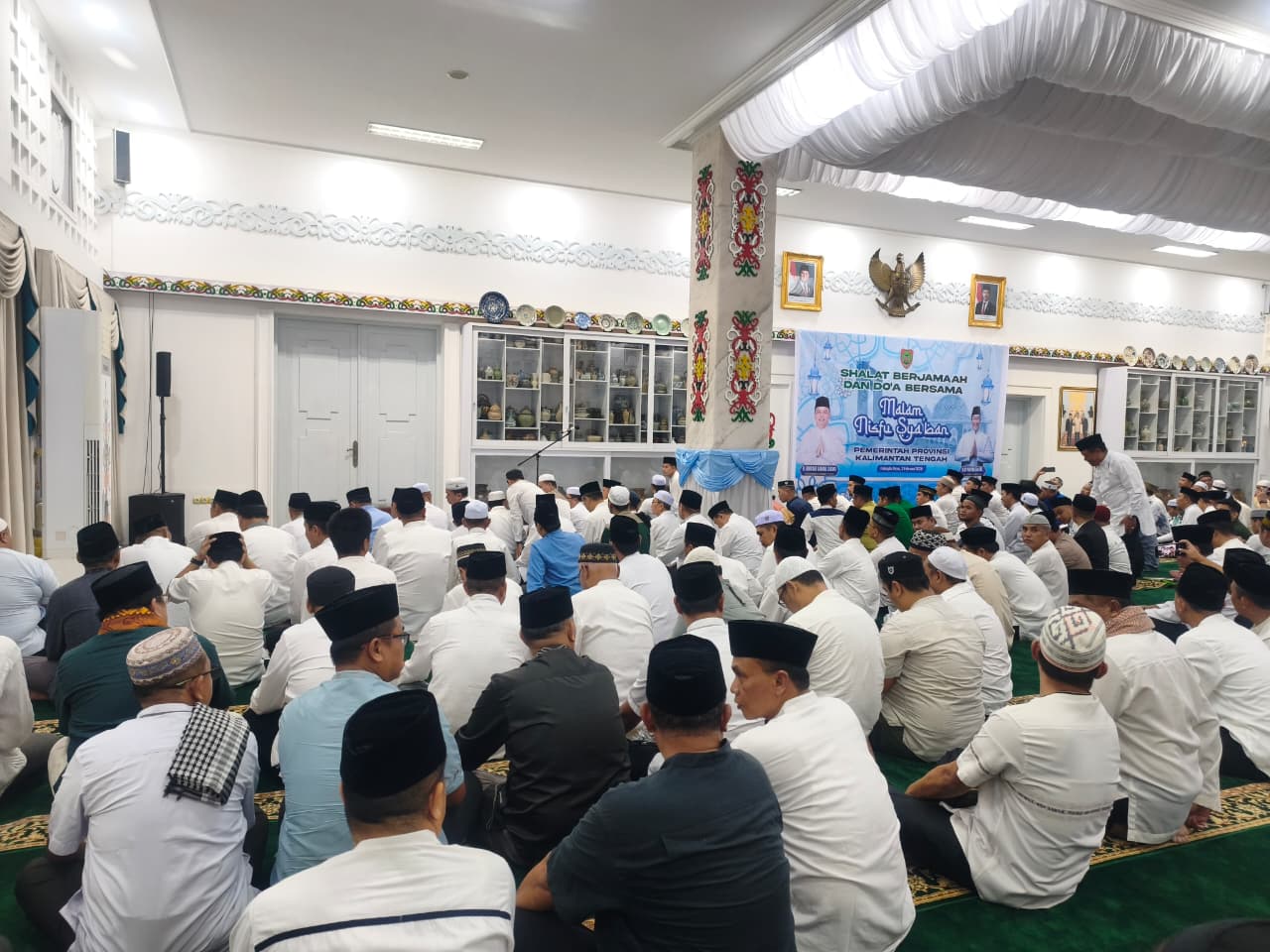 Sambut Malam Nisfu Syaban, Pemprov Kalteng Gelar Shalat Berjamaah dan Doa Bersama