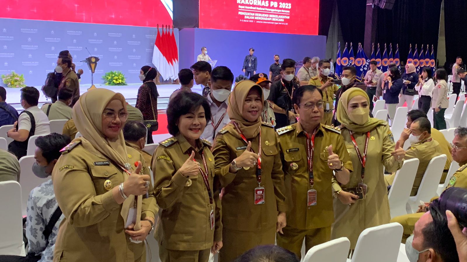 Pj Bupati Barito Selatan hadiri rakornas penanggulangan bencana 2023