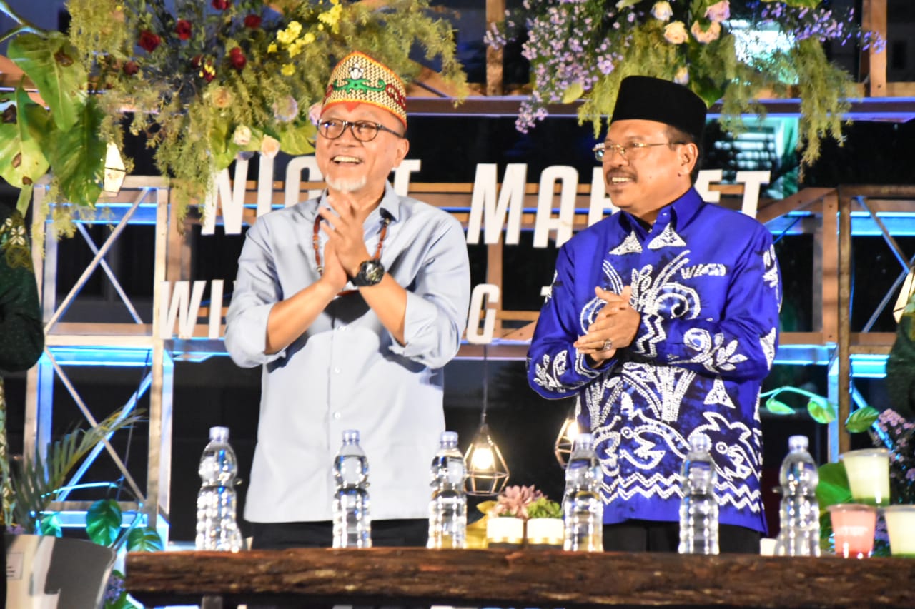 Sekda Prov. Kalteng Hadiri Night Market dan Hasupa Hasundau Bersama Menteri Perdagangan Republik Indonesia