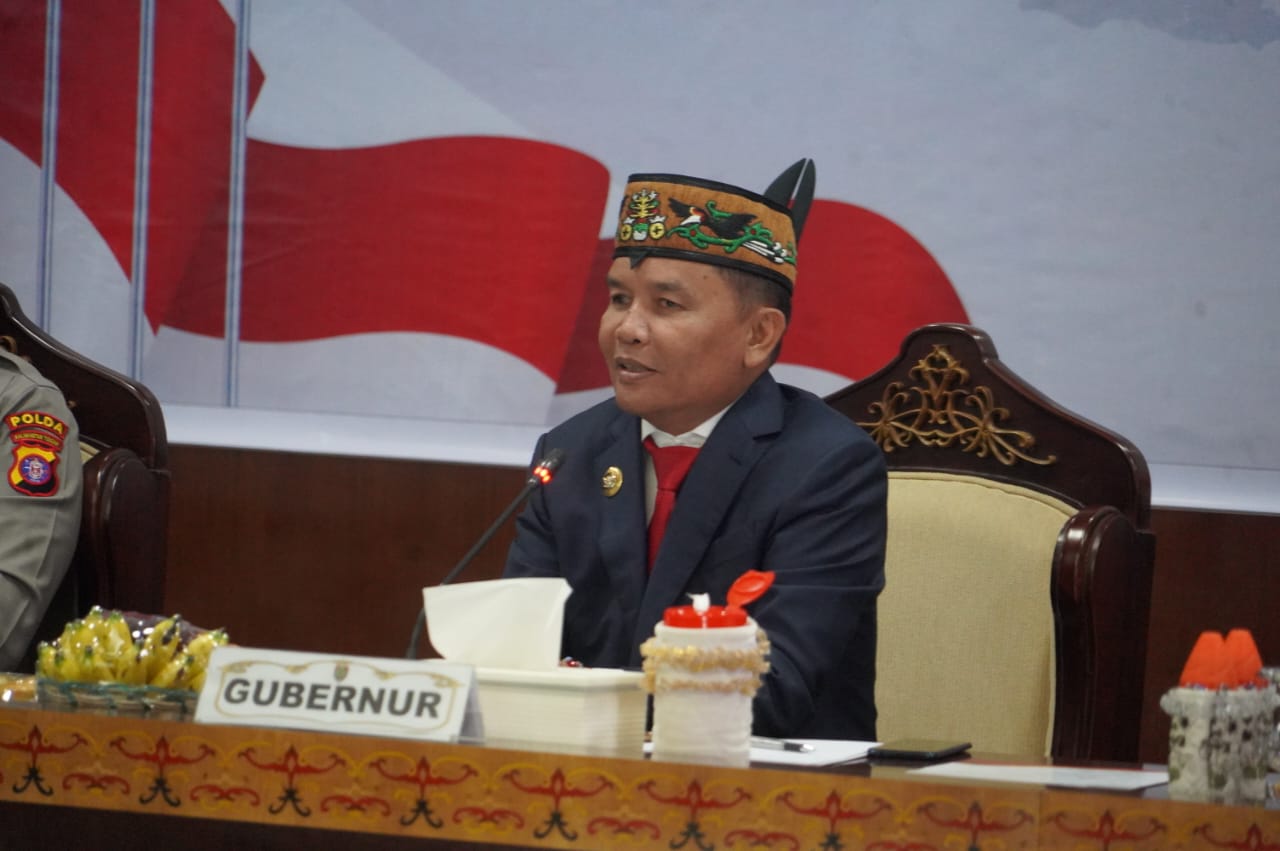 Gubernur Kalteng Agustiar Sabran Laksanakan Silaturahmi dan Audiensi Bersama BEM se-Kalteng