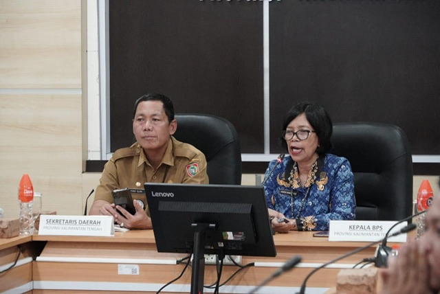 Sahli Yuas Elko Apresiasi BPS Prov. Kalteng Atas Laporan dan Analisis Komprehensif Mengenai Perkembangan Inflasi dan Deflasi di Wilayah Kalteng