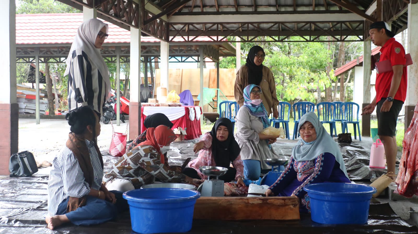 Disbudpar Prov. Kalteng Laksanakan Penyembelihan Hewan Kurban