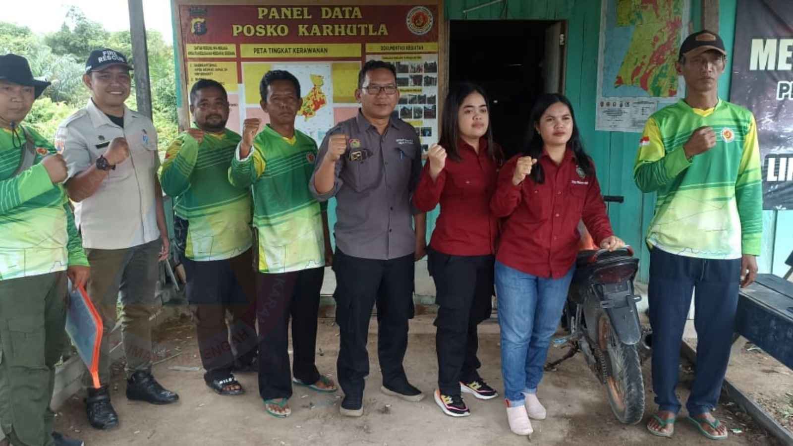 BPBPK Prov. Kalteng Beri Dukungan Penanganan Karhutla dengan Aktivasi Pos Lapangan
