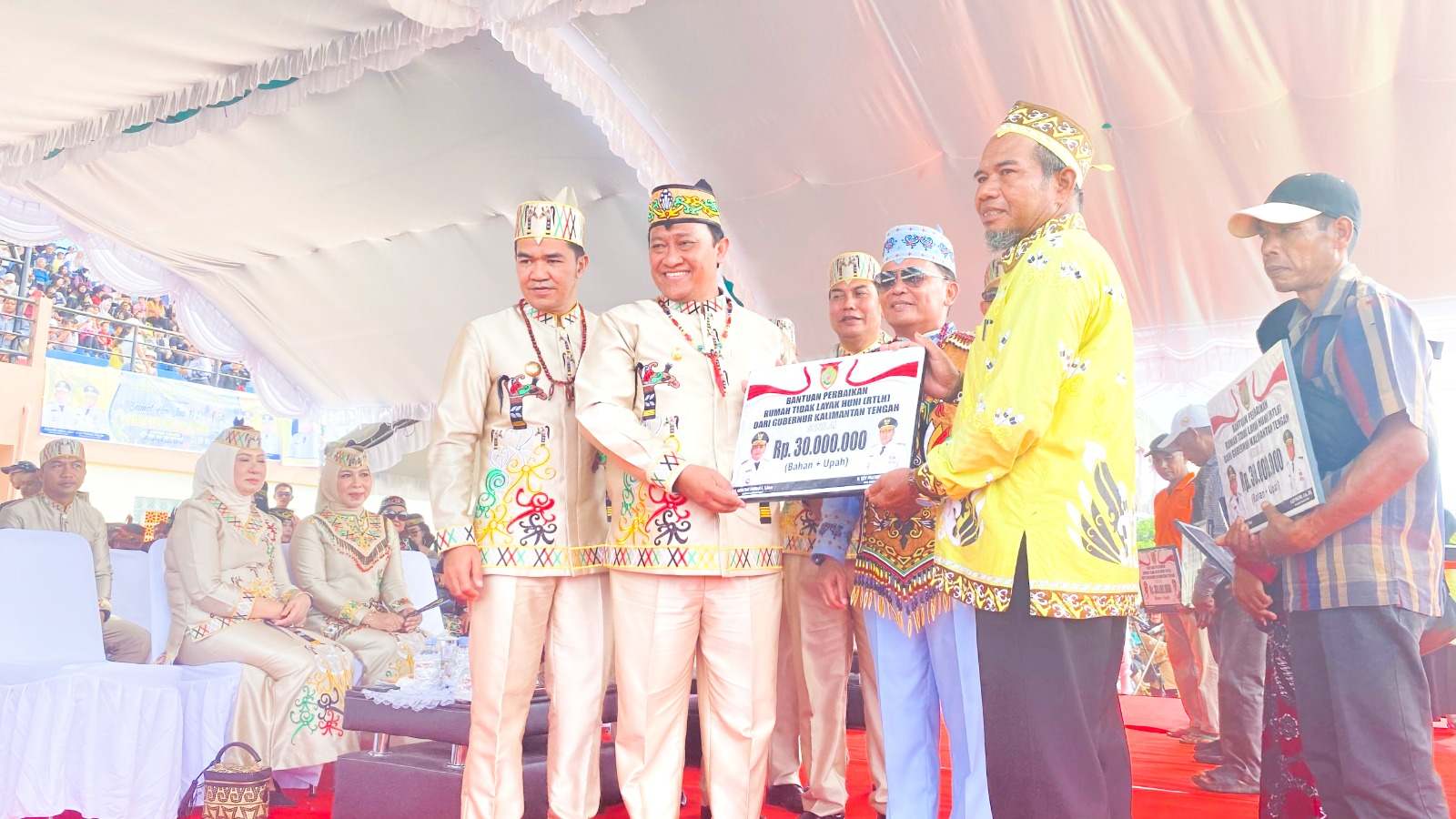 Gubernur Kalteng Agustiar Sabran Pimpin Upacara Peringatan Hari Jadi ke-23 Kabupaten Pulang Pisau