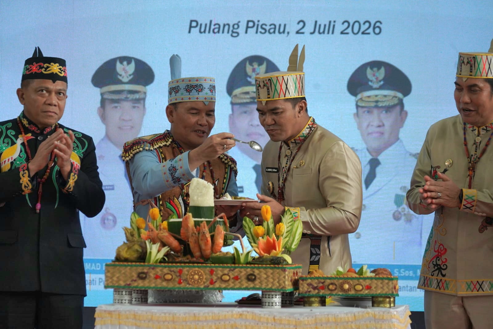 Gubernur Kalteng Agustiar Sabran Ajak Pererat Silaturahmi pada Hari Jadi Ke-24 Kabupaten Pulang Pisau