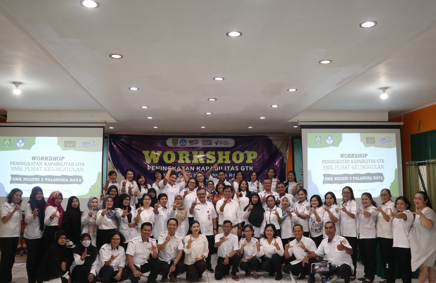 Plt. Kepala Disdik Prov. Kalteng Herson B. Aden Jadi Narasumber Pada Workshop Peningkatan Kapabilitas Guru dan Tenaga Kependidikan