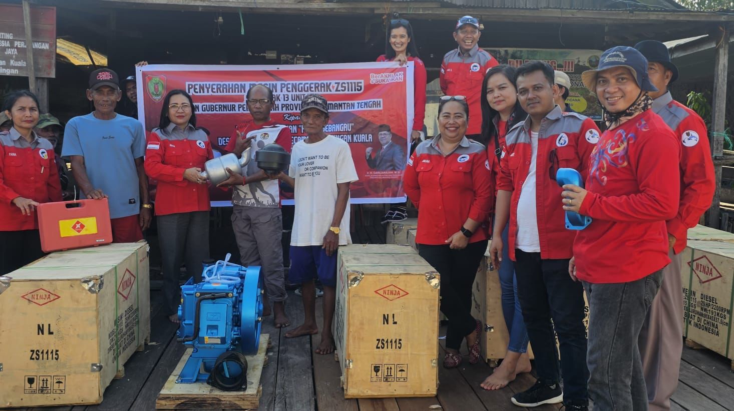 Bantuan Pemprov Kalteng Diharapkan Dapat Memberi Manfaat yang Besar Kepada Para Nelayan Perikanan Tangkap Untuk Tingkatkan Produksi Tangkapan Ikan