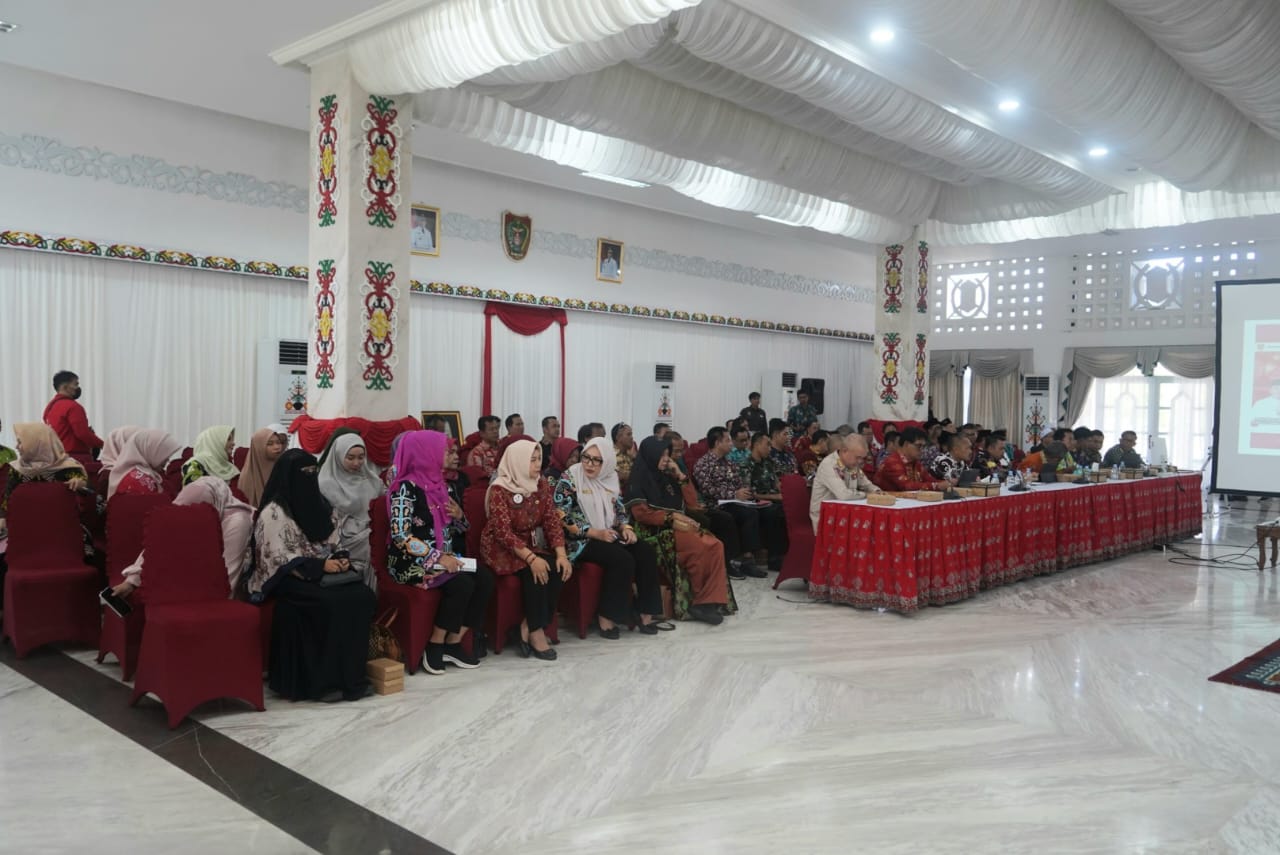 Gubernur Kalteng Sugianto Sabran Pimpin Rapat Persiapan Tabligh Akbar