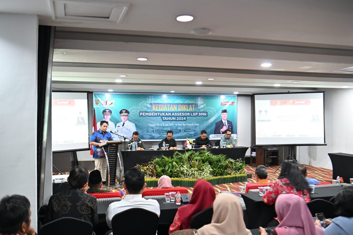 Resmi Ditutup Kegiatan Diklat Pembentukan Asesor LSP SMK Se-Kalteng Tahun 2024