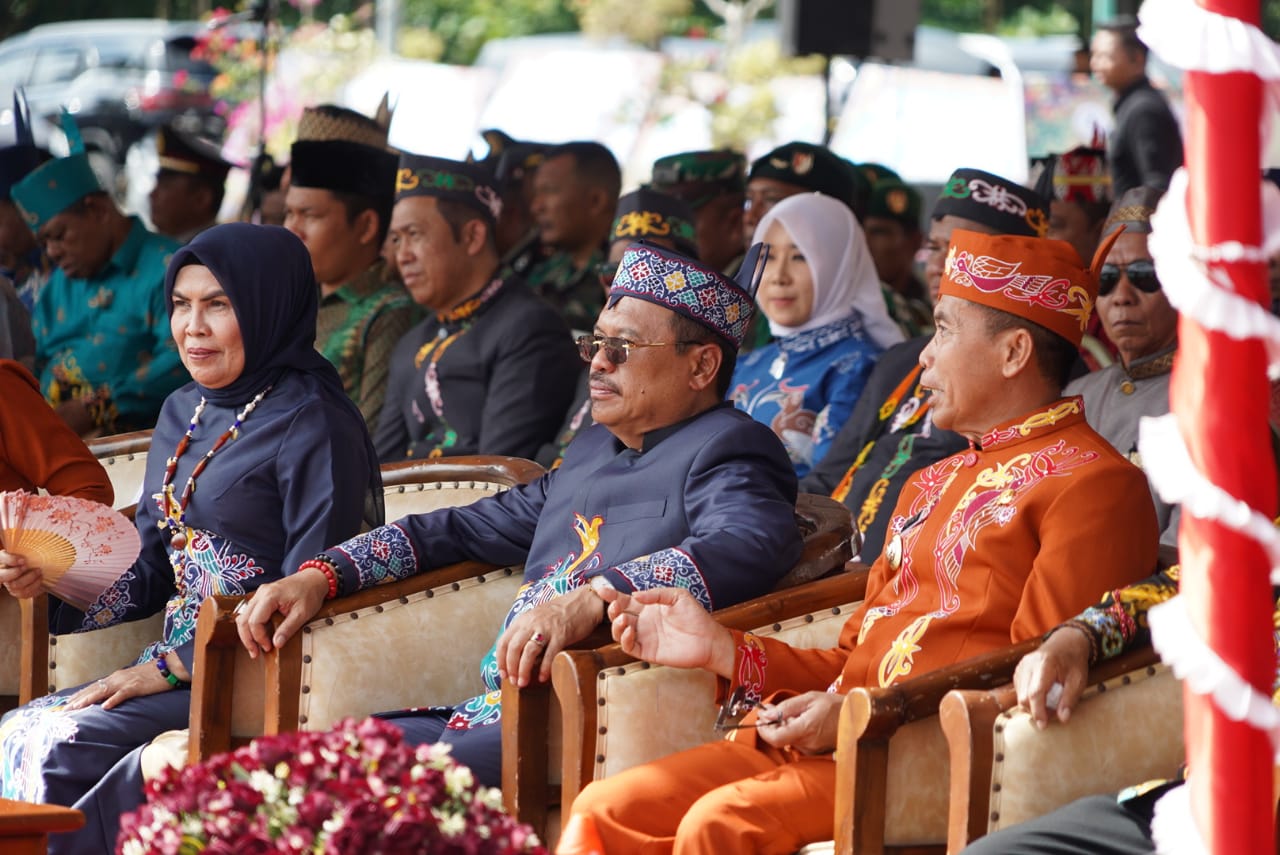 Sekda Nuryakin Hadiri Upacara Peringatan Hari Jadi ke-22 Kabupaten Murung Raya