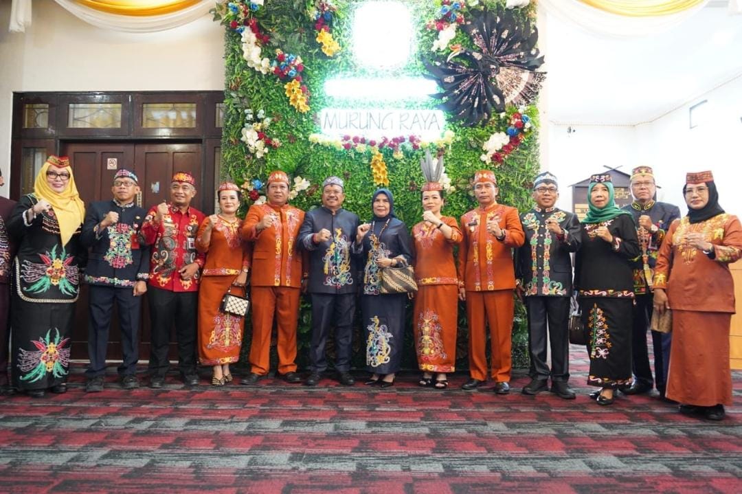 Sekda Nuryakin Hadiri Upacara Peringatan Hari Jadi ke-22 Kabupaten Murung Raya