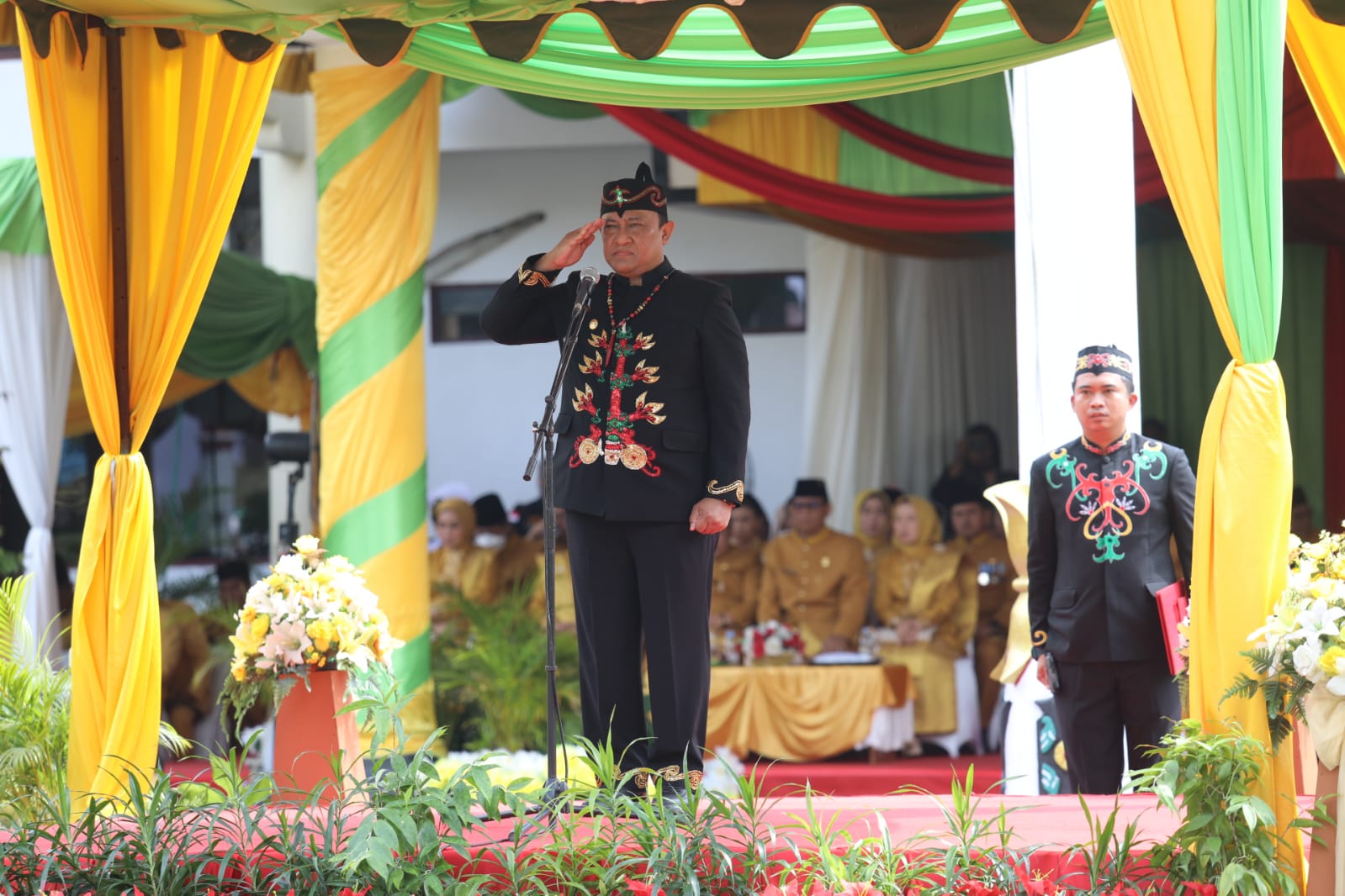 Wagub Kalteng Edy Pratowo Pimpin Upacara Peringatan Hari Jadi ke-64 Kabupaten Kotawaringin Barat
