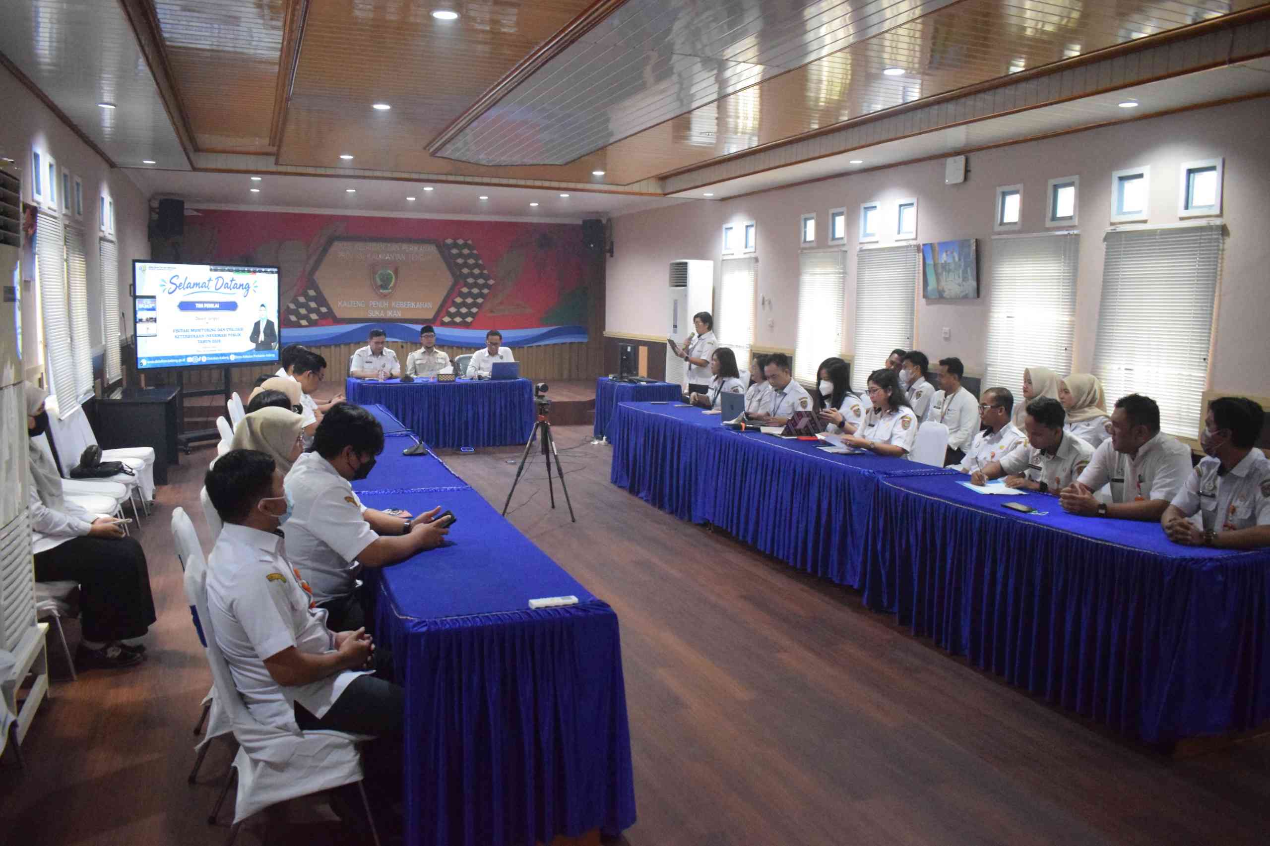 Dislutkan Kalteng Terima Kunjungan KI dan PPID Utama dalam Monev Keterbukaan Informasi Publik 2026