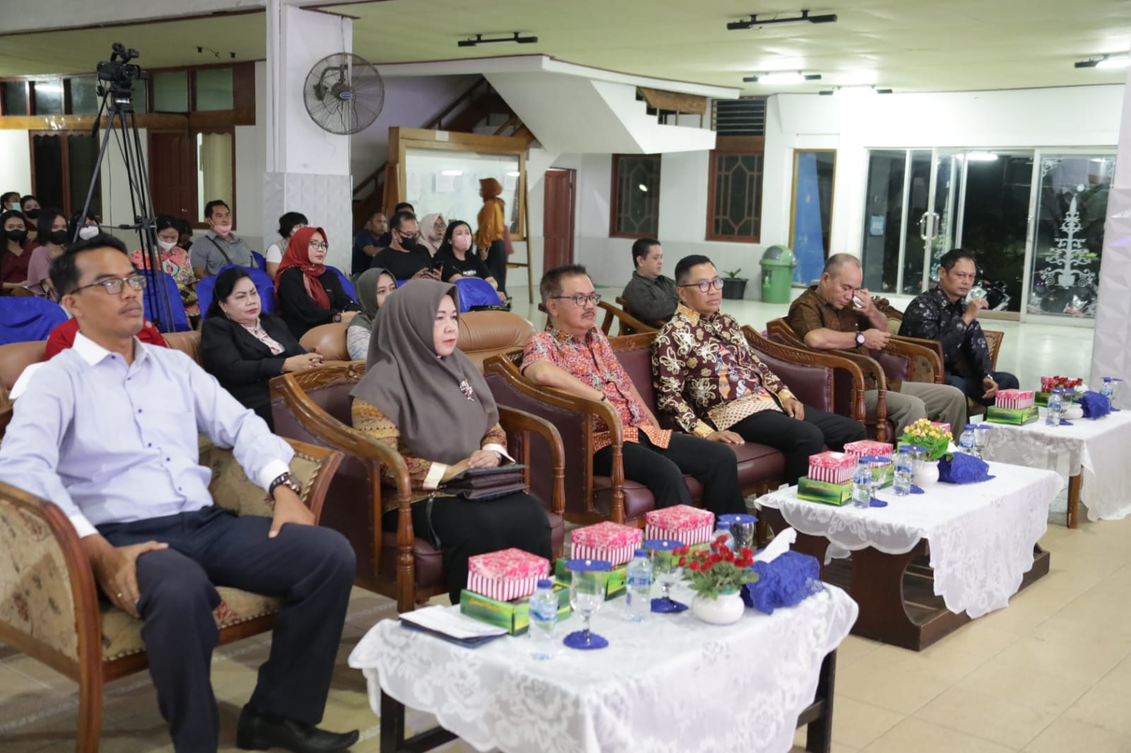 Asisten Ekbang Leonard S. Ampung Hadiri Acara Pemilihan Bintang Radio Indonesia RRI Palangka Raya Tahun 2022