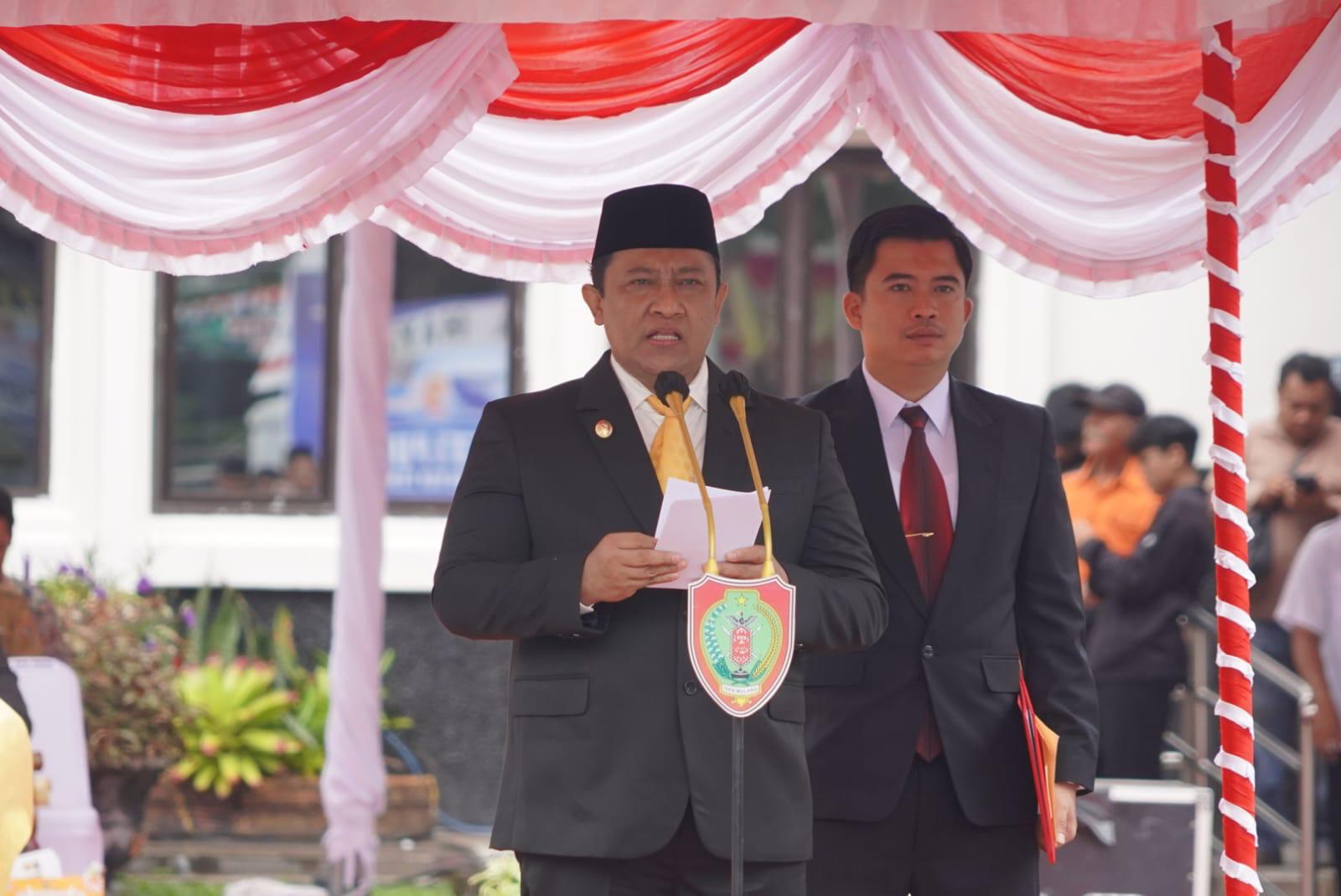 Pemprov Kalteng Laksanakan Upacara Bendera Peringati Hari Bhakti Ke-79 Pekerjaan Umum dan Penataan Ruang