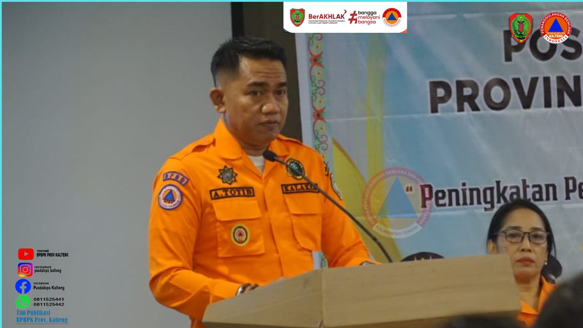 BPBPK Prov. Kalteng Gelar Bimtek Posko Krisis Karhutla Tahun 2024
