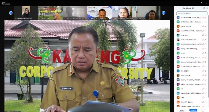 Sebanyak 40 Orang ASN di Lingkungan Pemprov Kalteng Ikuti Pelatihan K3 Perkantoran
